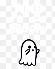 Ghost Spoopy Spooky Halloween Sticker - Spoopy Halloween Background Emoji,Spoopy Emoji