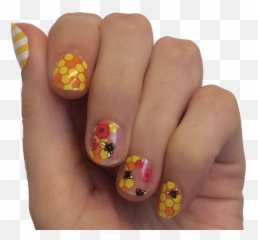 Artist Designed Nail Wraps With Nail - Gel Nails Emoji,Emoticon Nail Art