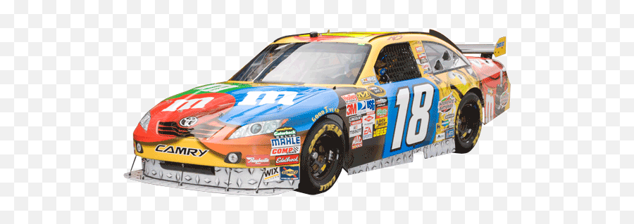 Kylebusch Car Nascar 18 Toyota Sticker By 4thecup - World Rally Car Emoji,Kyle Busch Emoji