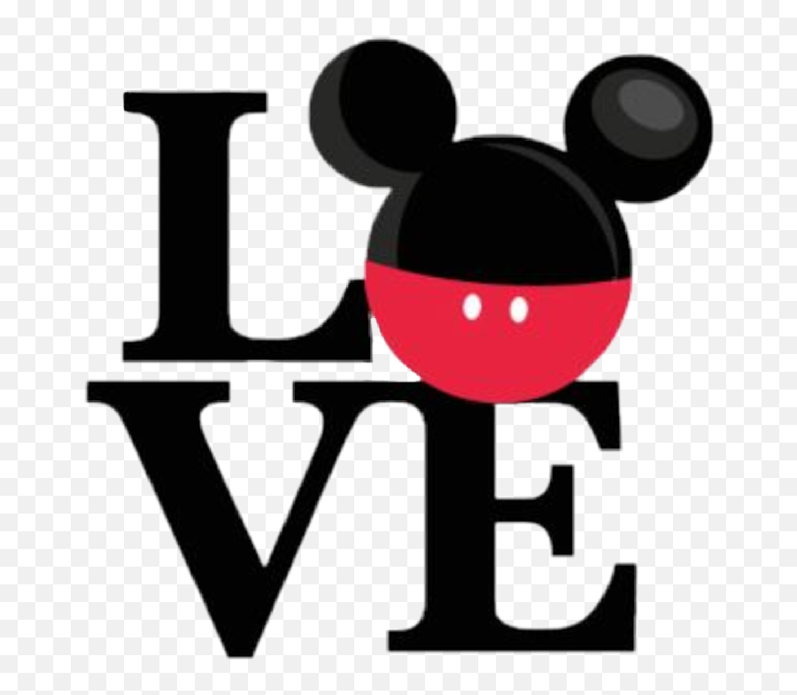 Mickeymouse Disney Mickey Love Sticker By Rachel2274 - Cute Clipart Of Disney Emoji,Disney Mickey Emoji
