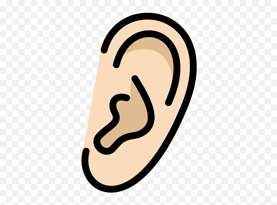 Ear Emoji Clipart - Clipart,Ear Emoji
