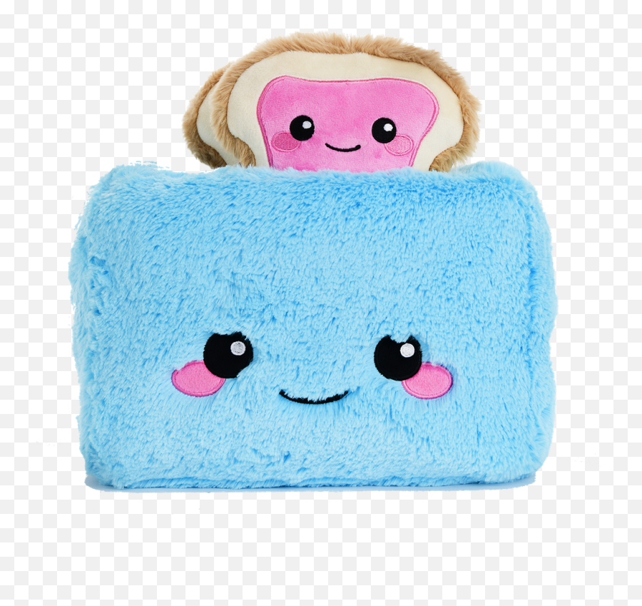 Trevor Toaster Furry And Fleece Pillow - Soft Emoji,Dory Stuffed Animals Emojis