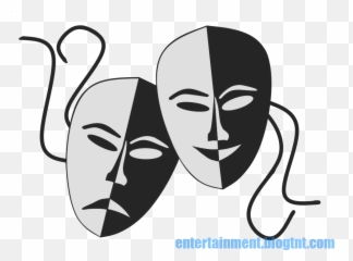 Theater Masken - Drama Mask Emoji,Comody Tragedy Emojis
