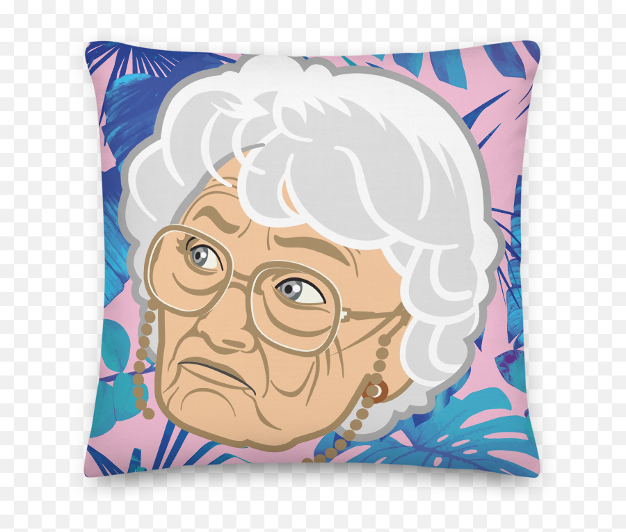 Pillows - Senior Citizen Emoji,Customize Emoji Pillow