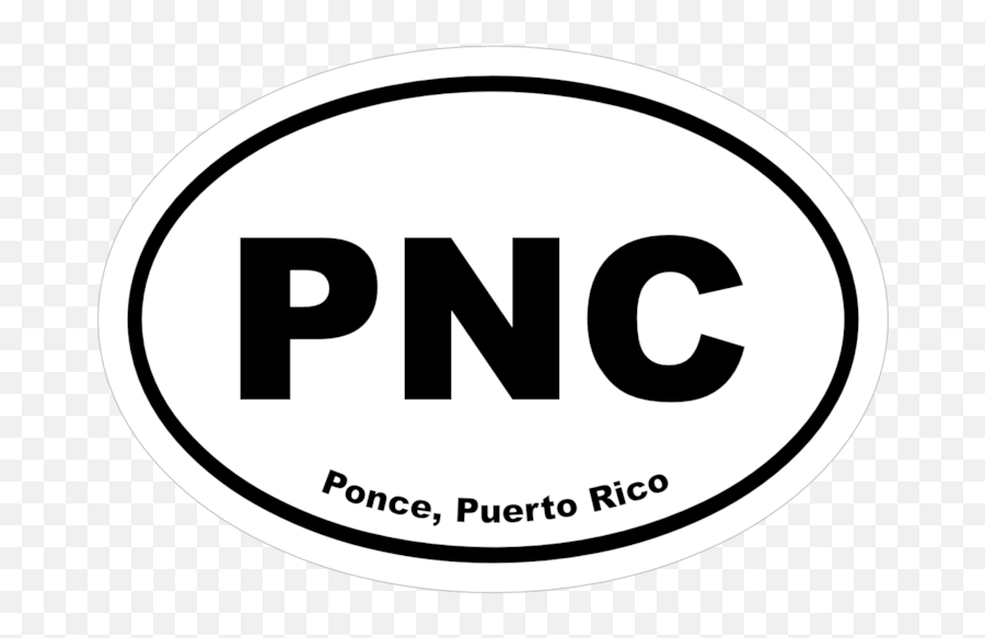 Puerto Rico Sticker Pr White Oval - Dot Emoji,Unicorn Emojis Made Of Perler Beads