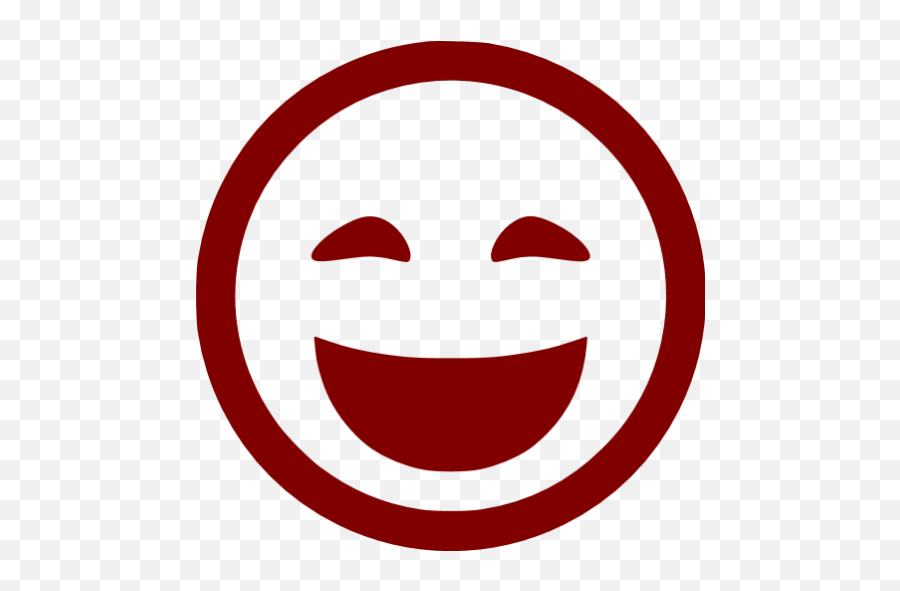 Maroon Lol Icon - Icon Emoji,Emoticon For Lol