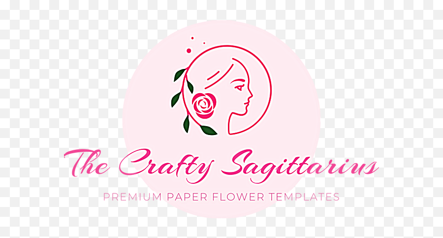 Paper Flower Templates By The Crafty Sagittarius - Dot Emoji,How To Make Facebook Flower Emoticons