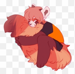 Redpanda Panda Red Cute Art Sticker - Fictional Character Emoji,Red Panda Emoji