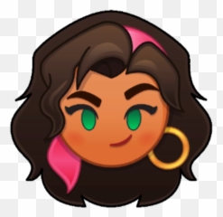 Esmeralda - Happy Emoji,Notre Dame Emoji