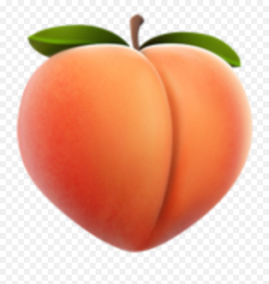 Emoji Sticker - Iphone Peach Emoji,Peach Emoji Gener