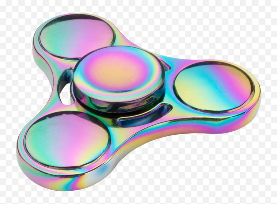 Fidget Spinner Metal Rainbow - Teknikmagasinetno Solid Emoji,Fidget Spinner Pc Emoticon