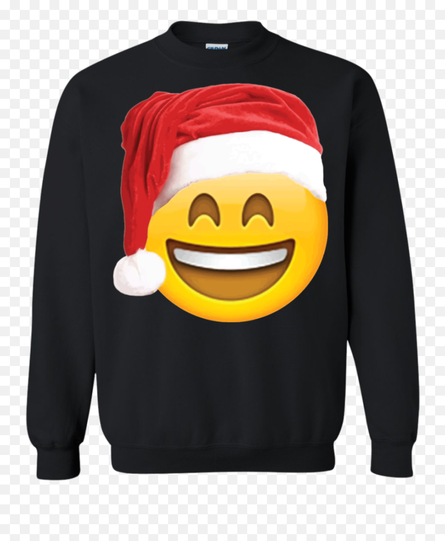 Emoji Christmas Shirt Smiley Face Santa - Ford Ugly Christmas Sweater,Grinch Emoji
