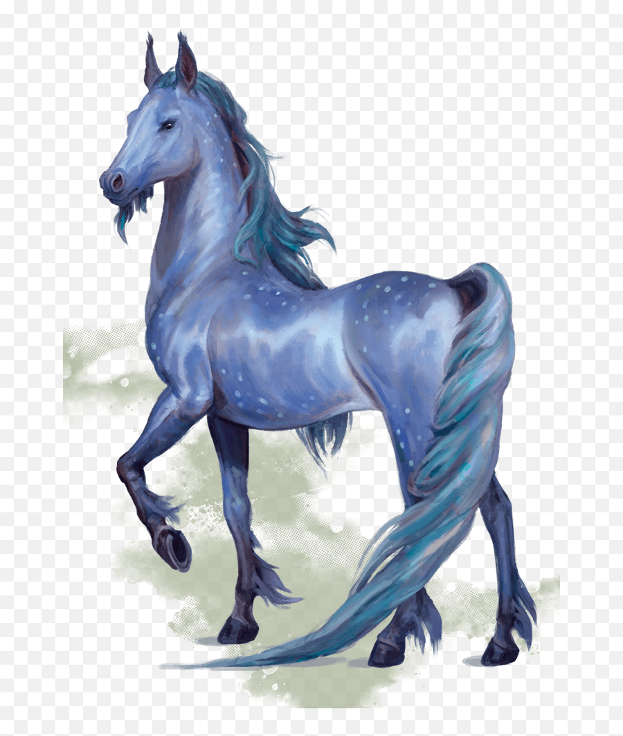 Creatures Draconic - Valenar Horse Emoji,Horses Emotion Illustration