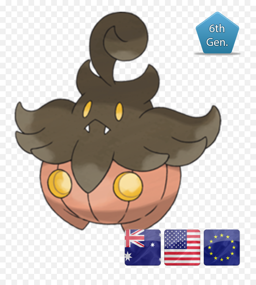 Pumpkaboo Spooky 2014 Super Size - Pokemonget Ottieni Emoji,Pokemon Wobbuffet Face Emoticon