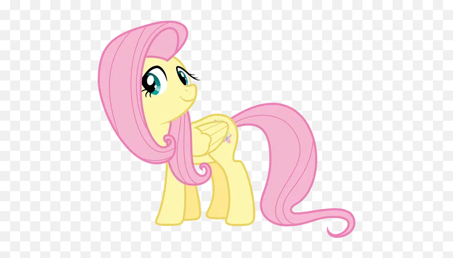 Fluttershy Pony Sticker Pack - Stickers Cloud Emoji,The Emotions Of Fluttershy