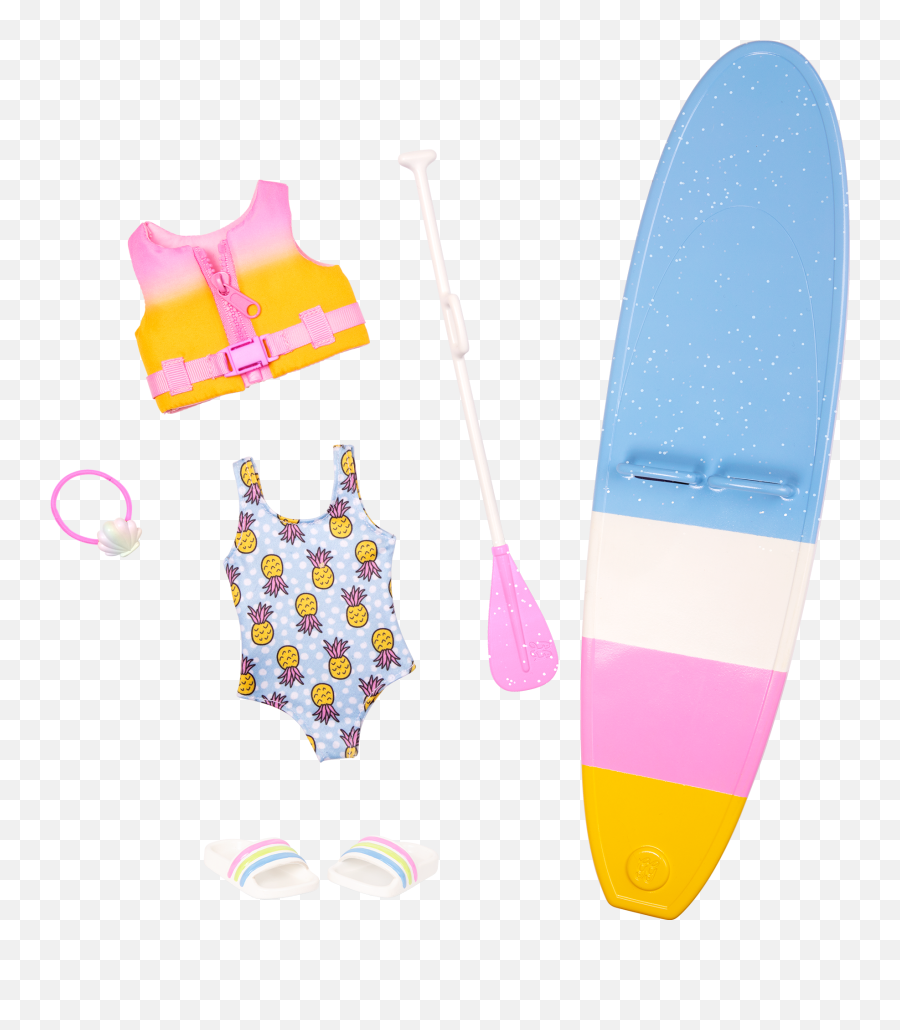 Tammy 14 Poseable Paddle Board Doll Glitter Girls Emoji,Facebook Furfboard Emoticon