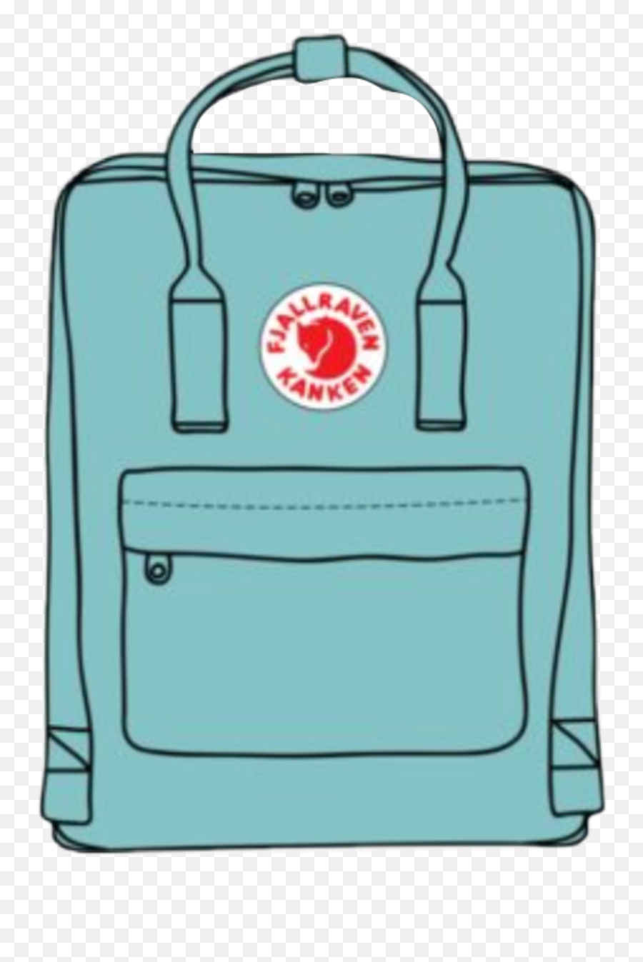 Vsco Backpack Sticker By Isabel Farfan - Kanken Sticker Emoji,Emoji Backpack Set