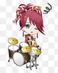 Bang Dream Chibis By Bandori U0027s Marina - San Sticker Maker Emoji,Snare Emoji