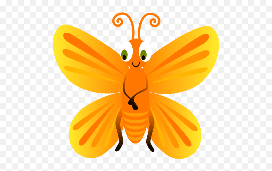 Olkita U2013 Canva Emoji,Orange Butterfly Emoji