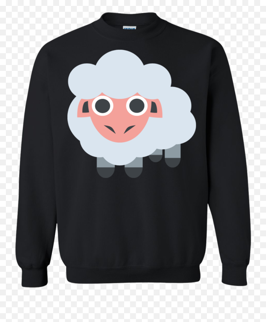 Sheep Emoji Sweatshirt - Taj Mahal,100 Emoji Sweater
