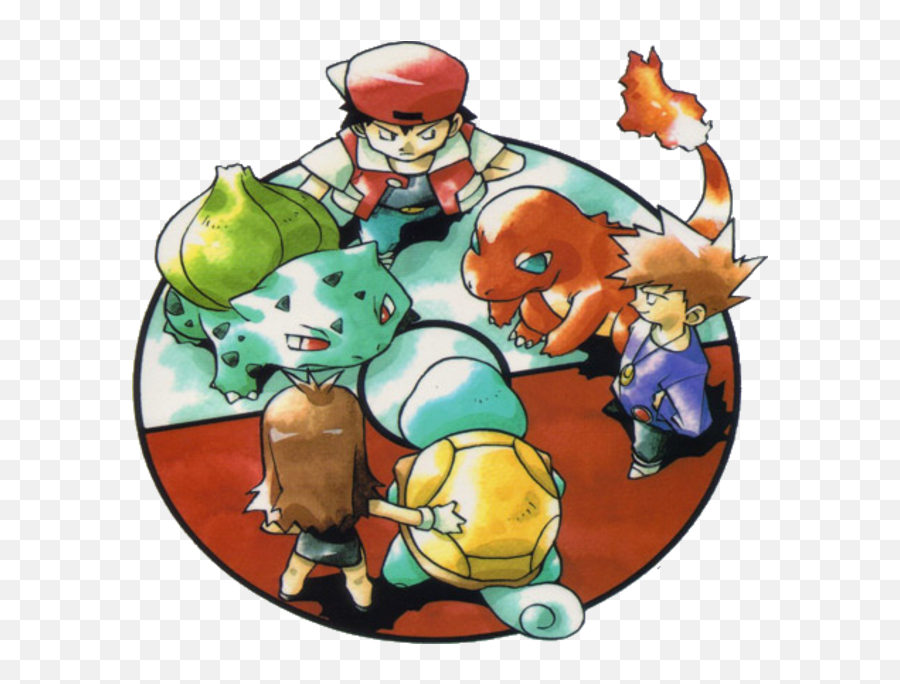 Pokemon Generation 1 Trainers - Pocket Monsters Red Blue Pokemon Red Blue And Green Emoji,Crying Emoji Minecraft Skin