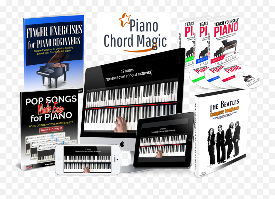 Learn Piano Fast And Easy Get The Piano Chord Magic Course - Language Emoji,Rock My Emotions Midi