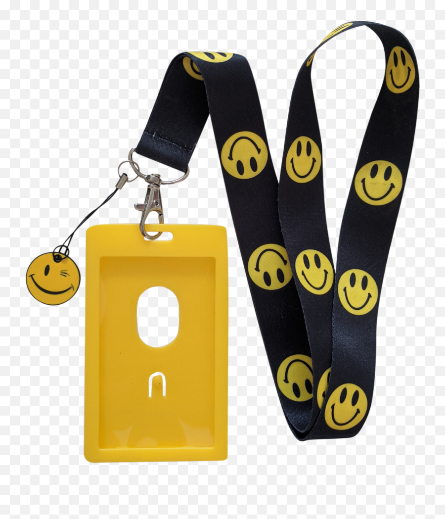 Yellow Emoji Smiley Faces Lanyard Id Badge Card Holder W - Smiley,Jordan Brand Emoji