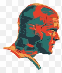 Vision Jarvis Marvel Avengers Sticker - Hair Design Emoji,Marvel Emoji App