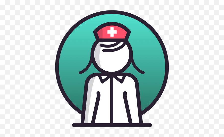 Vector - Icono Enfermeria Png Emoji,Nurse Emoticons Free