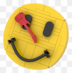 Lego Moc Watchmen Bloody Smiley Comedianu0027s Badge By - Happy Emoji,Ip Emoticon