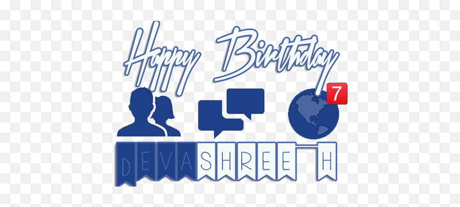 Happy Birthday Devashree Chat Clubs - Facebook Notification Emoji,Emoticon Facebook Happy Birthday