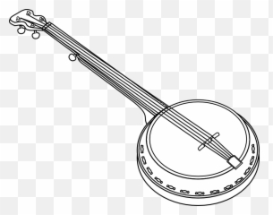 Banjo 1 Clipart - Banjo Clipart Emoji,Banjo Emoticon