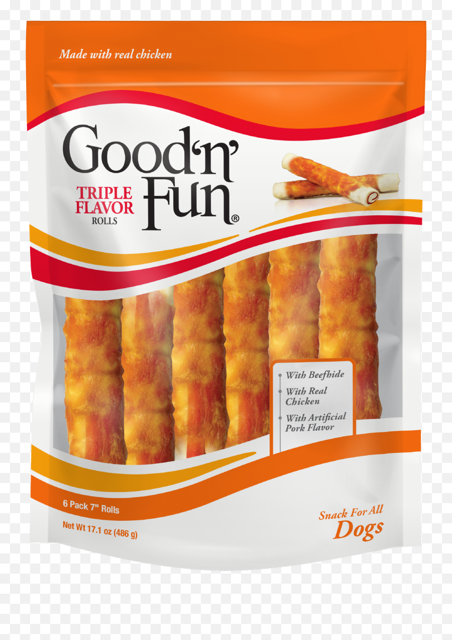 Good U2018nu2019 Fun Triple Flavor 7 Inch Rolls Chews For Dogs - Walmartcom Good N Fun Dog Treats Emoji,Westie Dog Emoticon