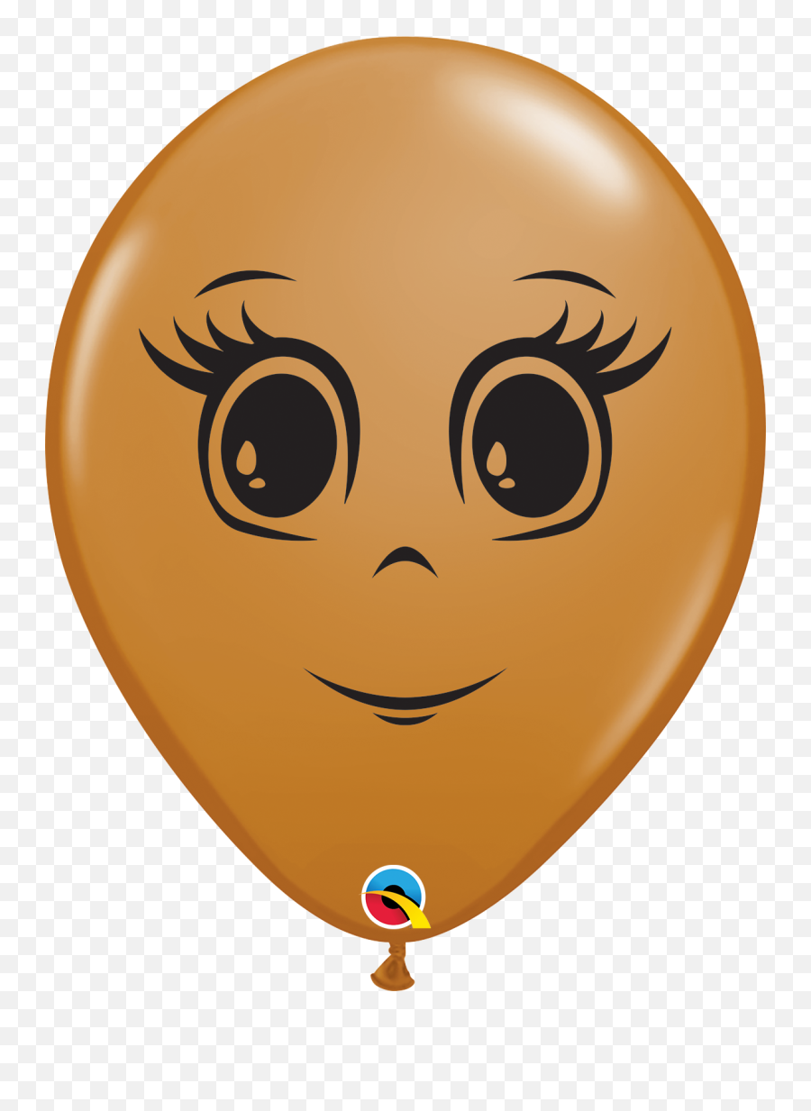 Mocha Brown 100 Count Masculine Face - A Boy Balloon Clipart Transparent Background Emoji,Emoji Balloons For Sale