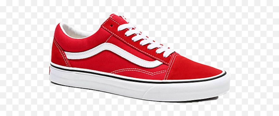 Vans Shoes Zumiez Redvans Trendy Tiktok - Old Skool Racing Red Emoji,Emoji Shoes Vans