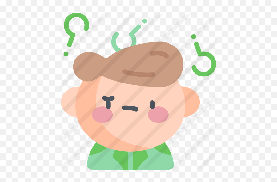 Confused - Free People Icons Fictional Character Emoji,Confused Emotions Man