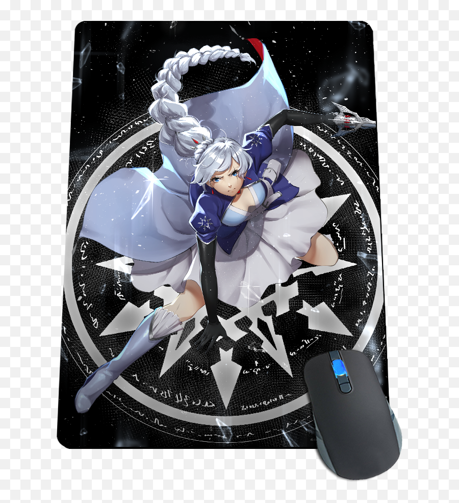 For Fans By Fansweiss Schnee Mousepad - Rwby Marrow X Weiss Emoji,Why Must You Play This Game Of Emotions Rwby