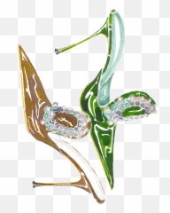 The Sketches - Manolo Blahnik Shoe Prints Emoji,Emotion Sketches Playful