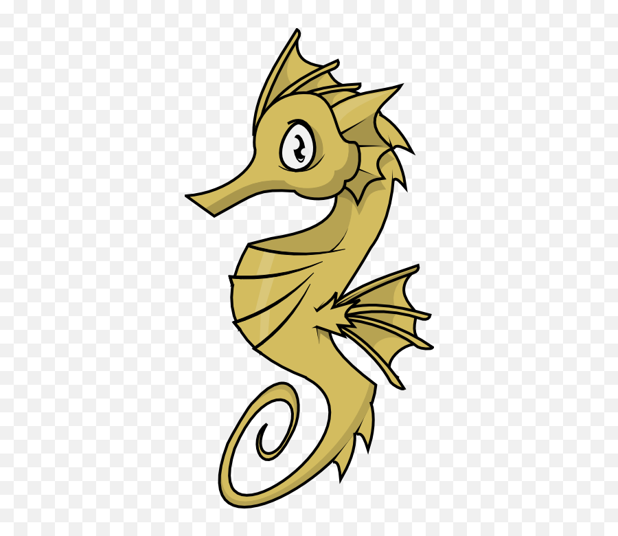 Seahorse Free To Use Clip Art 2 - Clipartix Caballito De Mar Emoji,Fish Horse Emoji