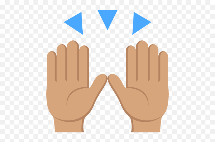 In Celebration Tone 3 - Black Praise Hands Emoji Png,Celebratin Emoji
