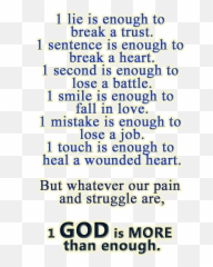 Quotes About God Being Enough - God Quotes About Im Enough Emoji,Heal Emotions Quote