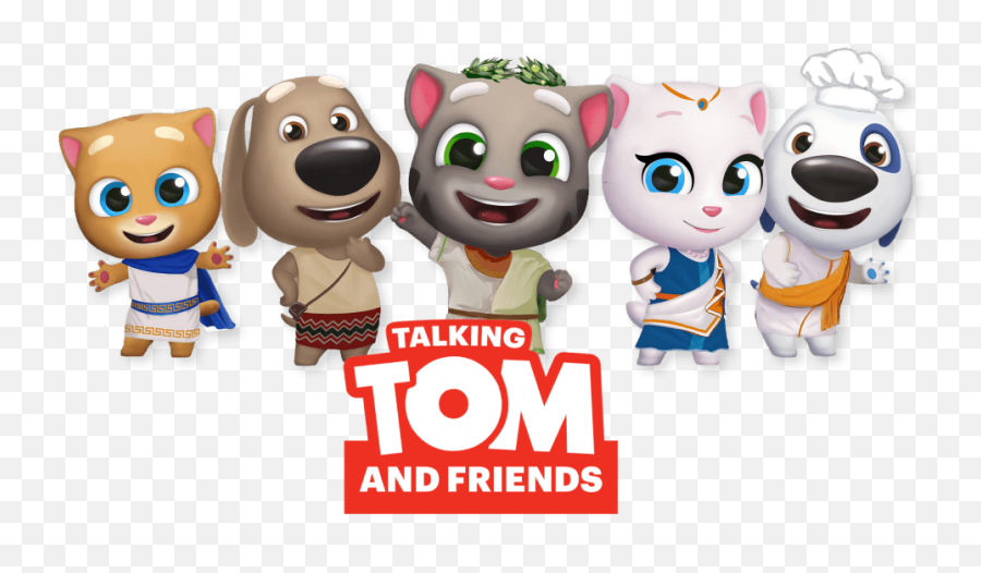 Mythos Theme Park - Outfit7 Talking Tom And Friends Png Emoji,Talking Tom Ginger Emoticons