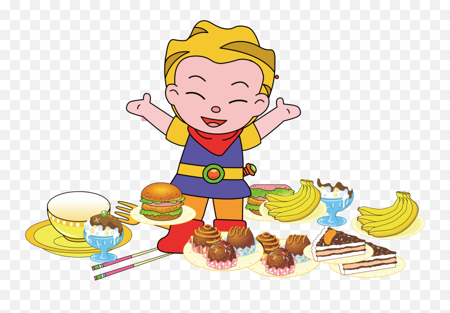 Peter Pan Png - Kid Eating Cake Png Cartoon 658287 Vippng Cartoon Kids Png Eat Emoji,How Do I Get Peter Pan Emojis