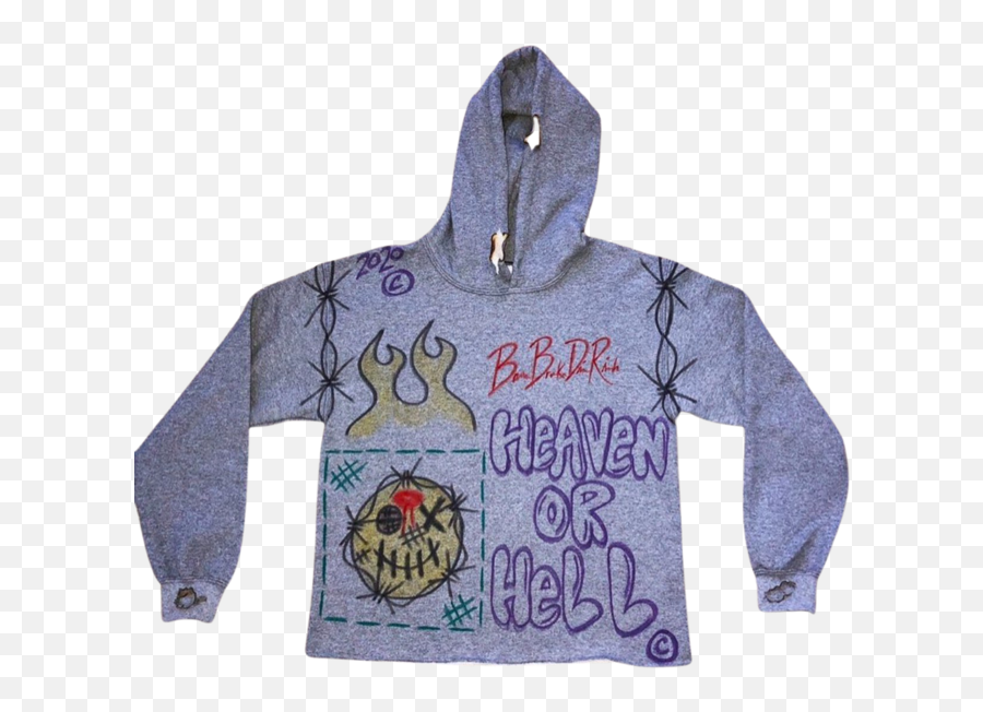 Bbdr Hoodie U2013 Born Broke Die Rich World - Long Sleeve Emoji,Skeletor Emoticons