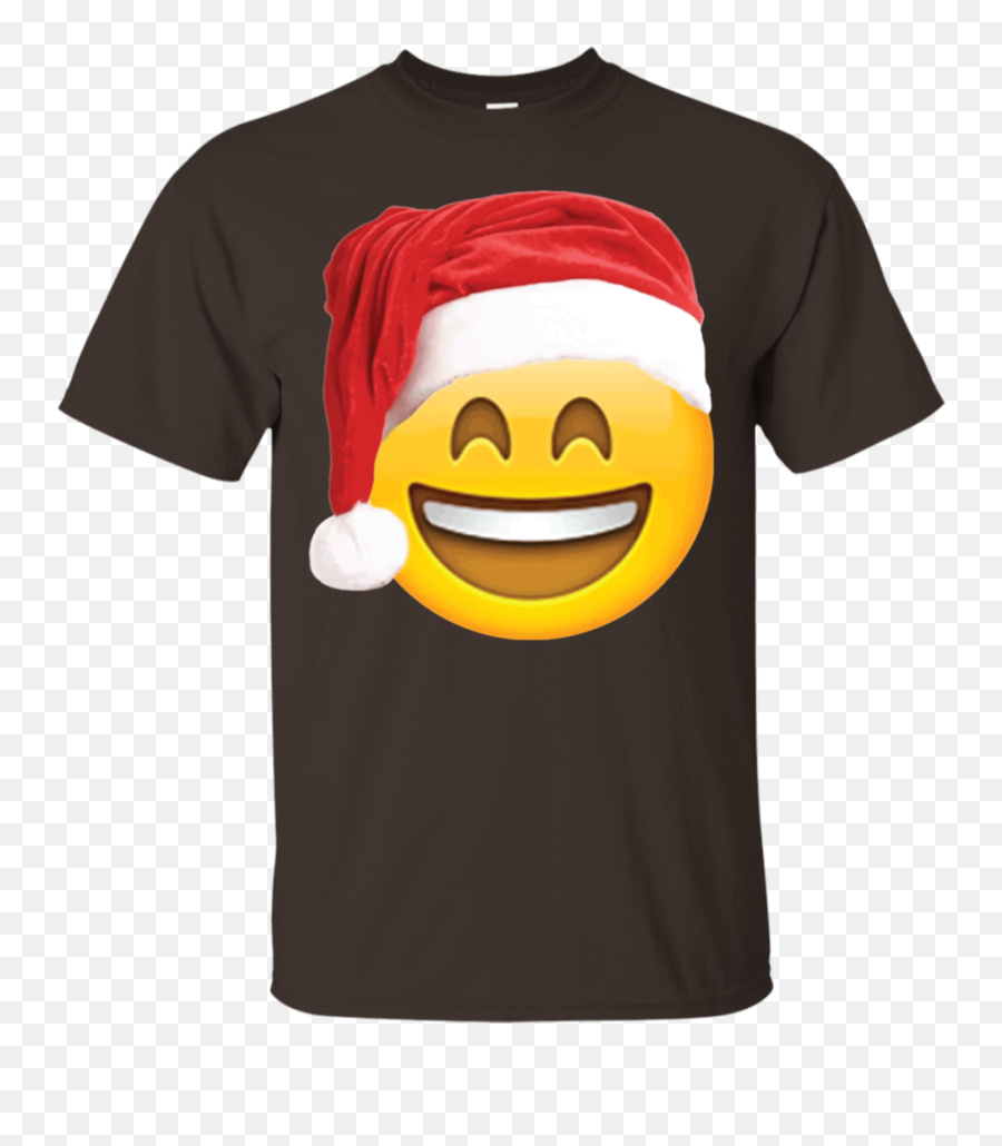 Emoji Christmas Shirt Smiley Face Santa Hat Family Set T - David Archuleta Christmas Album,Santa Hat Emoji