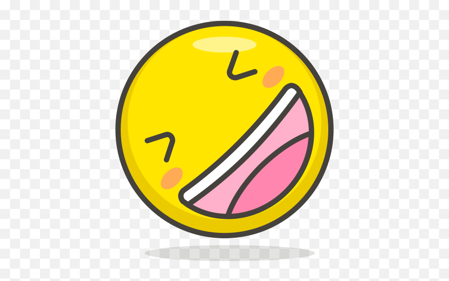 Rolling Emoji Icon Of Colored Outline Style - Available In Vector Graphics,Metal Emoticon