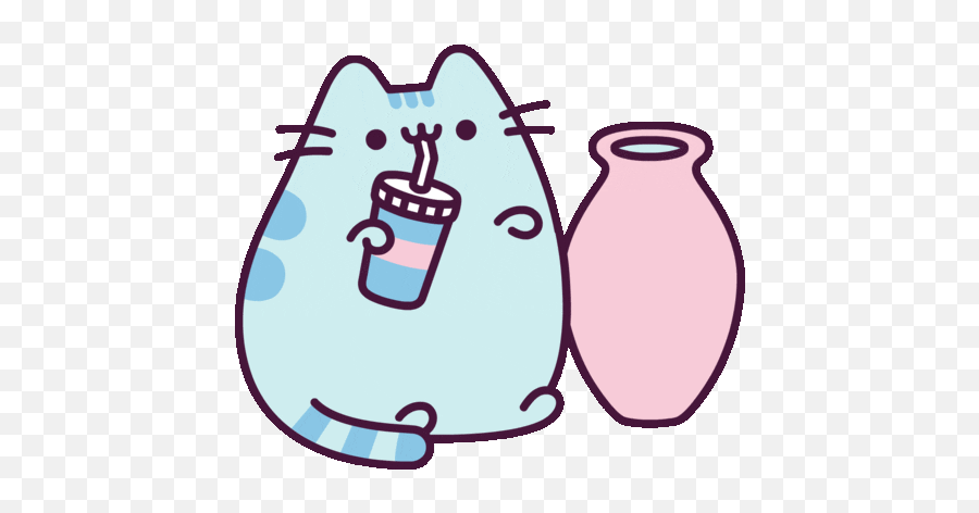 Via Giphy In 2021 Pusheen Pusheen Stickers Cat Stickers Emoji,What Do The Different Pusheen Emoticons Mean