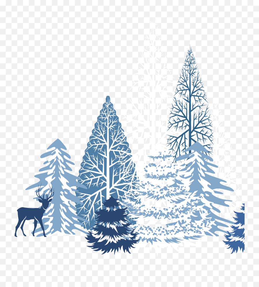 Winter Tree Png Clipart Png Mart Emoji,Winter Emoji Background