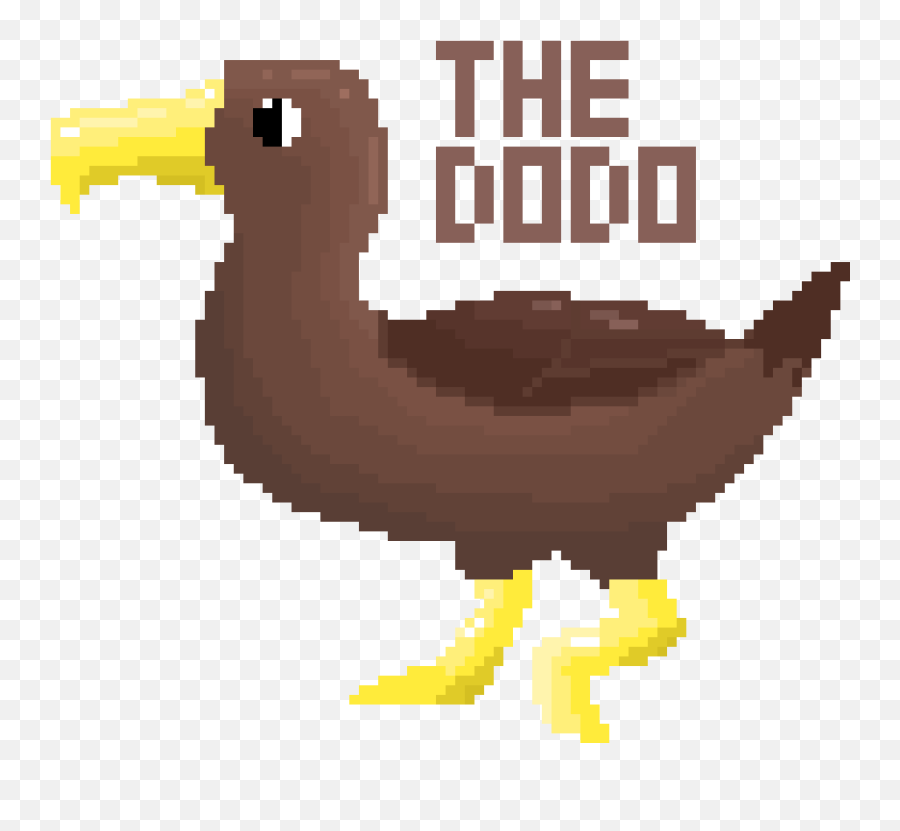 Download Dodo - Dodo Pixel Art Emoji,Dodo Emoji