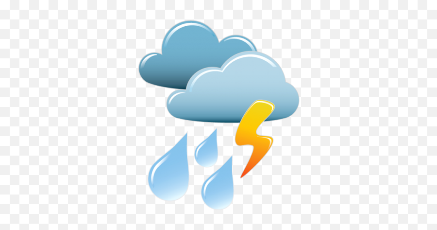 Collection Of Thunder Storm Icons Png - 1568 Transparentpng Emoji,Emoji Thunderstorm